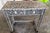 Wood Aditya Handicrafts Indian Black & White Floral Bone Inlay Two-Drawer Console Table, 2021 For Sale - Image 7 of 12