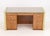 Brown Art Deco Style Walnut Kneehole Desk For Sale - Image 8 of 10