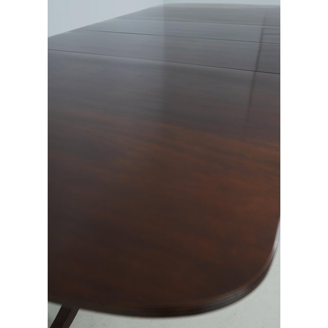Stickley Duncan Phyfe Mahogany Dining Room Table For Sale - Image 16 of 18