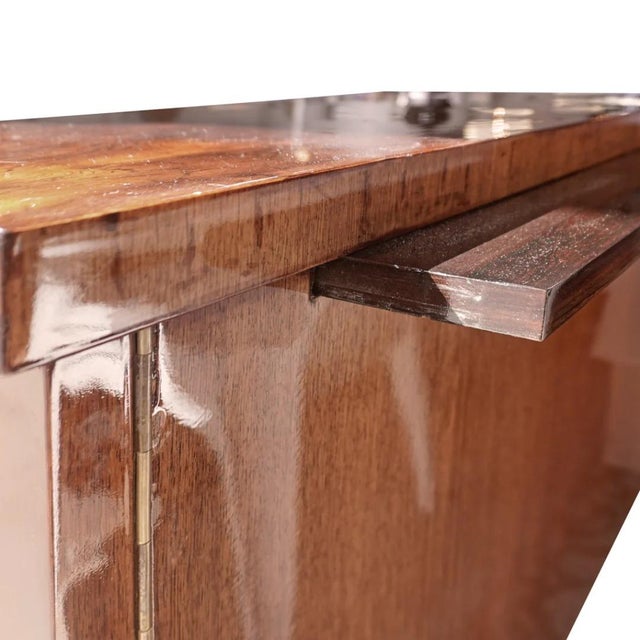 Vintage Art Deco Desk (Restoration Recommended) For Sale - Image 4 of 8