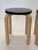 Mid-Century Modern E60 Stools by Alvar Aalto for Artek, Finland, 1960s, Set of 2 For Sale - Image 3 of 16