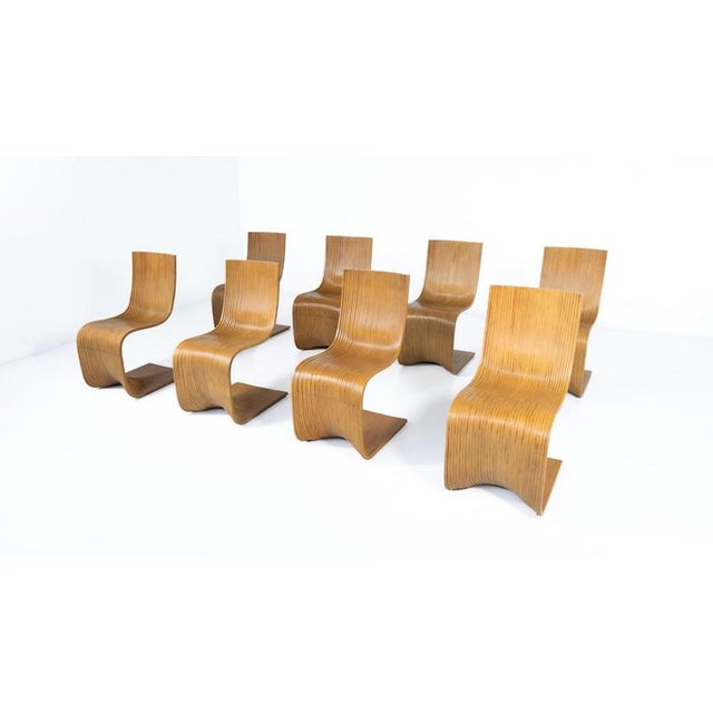 2000 - 2009 Bamboo Dining Chairs by Alejandro Estrada for Piegatto, 2000s, Set of 8 For Sale - Image 5 of 18