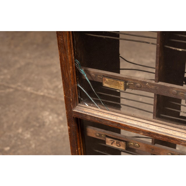 Early 20th Century General Store Wire Rack Display Case For Sale In Chicago - Image 6 of 16