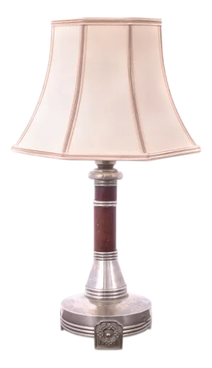 Table Lamp with Lampshade, Western Europe, 1950s