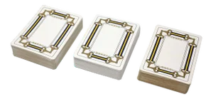 Vintage Gucci Horse Bridle Game Cards, Set of 3 Decks (Navy & Gold, Cards Only)