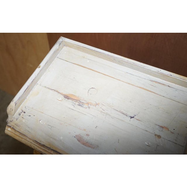 Gray French Library Step Ladder, 1920s For Sale - Image 8 of 18