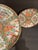 Late 20th Century Antique Pair of Rose Medallion Chinese Plates For Sale - Image 5 of 10