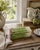 A charming Fitz and Floyd covered box modeled as a tightly gathered bundle of asparagus. The dimensional stalks are...