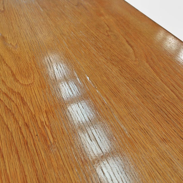 Nibay Extendable Table in Oak by Tobia and Afra Scarpa for Gavina, 1960s For Sale - Image 17 of 18