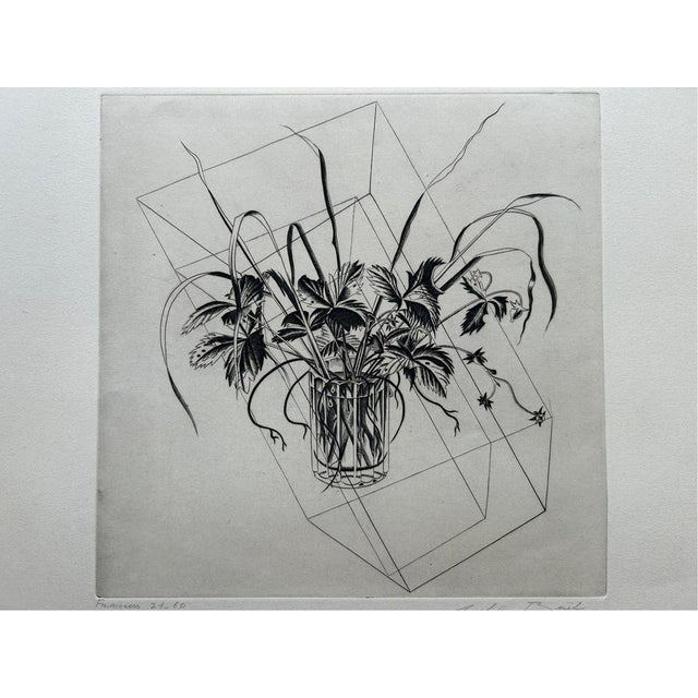 Michel Beret, Strawberries, Original Engraving For Sale