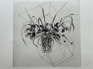 Michel Beret, Strawberries, Original Engraving
