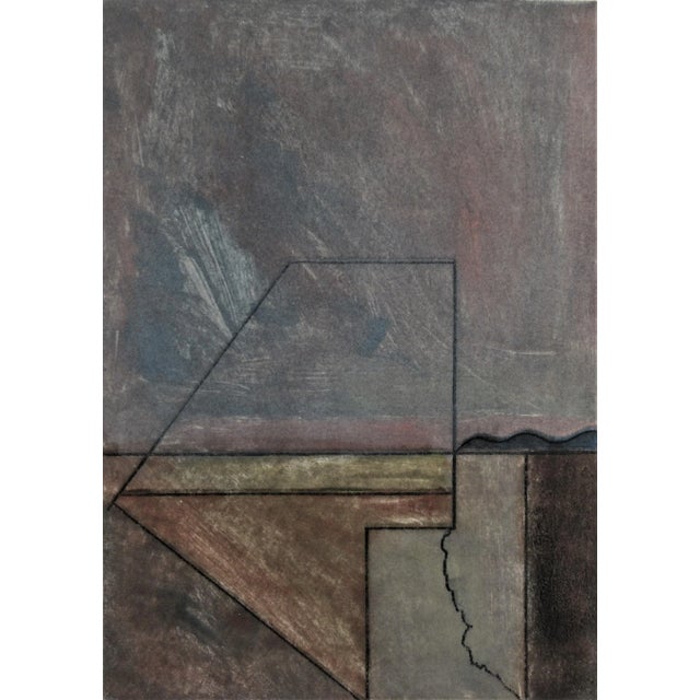 Artist: Richard Attilio Moquin (American, born 1934) Title: Untitled #5 Year: 1992 Medium: Monotype Paper: B.F.K Rives...