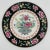 Chinoiserie Early 20th Century Crown Staffordshire Hand-Painted “Famille Noir Style” Dessert Plates - Set of 5 For Sale - Image 3 of 7