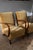 Jindrich Halabala Chairs in Yellow Mohair For Sale - Image 9 of 11
