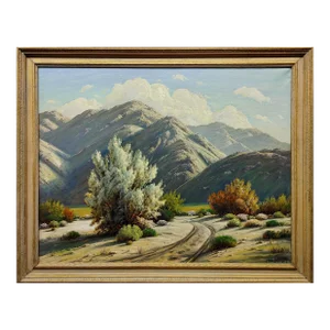 Paul Grimm - Spring in the California Mojave Desert -Oil Painting