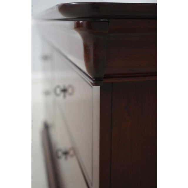 Nichols & Stone by Stickley Cherry 6 Drawer Dresser For Sale - Image 12 of 18