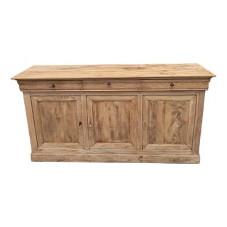 19th Century Elm Sideboard For Sale