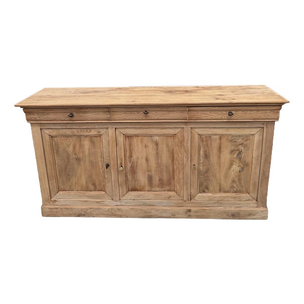 19th Century Elm Sideboard For Sale