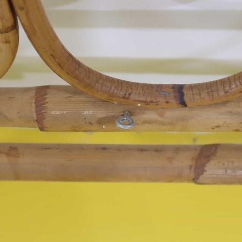Single Bed Headboards in Woven Bamboo, Set of 2 For Sale - Image 8 of 10