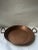 Early 20th Century Large Antique Hammered Copper Handled Pan Platter For Sale - Image 11 of 12