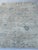 Ivory and Soft Blue Oushak Wool Rug With Floral Border For Sale - Image 4 of 7