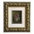 Late 20th Century Floral Oil-On-Board Still Life, Framed- For Sale