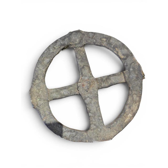 Metal Spanish Gothic Wrought Iron Candlesticks, Late 15th Century, Set of 4 For Sale - Image 7 of 15