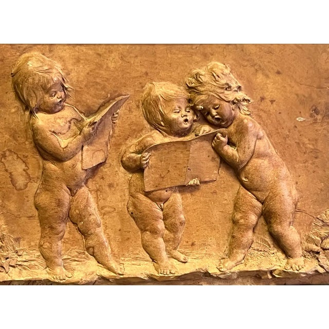 1860s Luigi Frullini Carved Wood Plaque Gilded Age Italy For Sale In Miami - Image 6 of 10