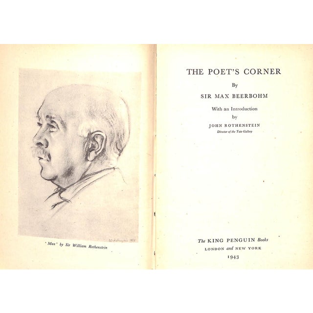 BEERBOHM, Max [24] pp. The King Penguin Books 1943 7 1/8" x 5" Sir Henry Maximilian Beerbohm (24 August 1872 – 20 May...