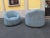 Set of Vintage Tub Chairs in Light Blue Bouclé Fabric, 2000s For Sale - Image 12 of 13