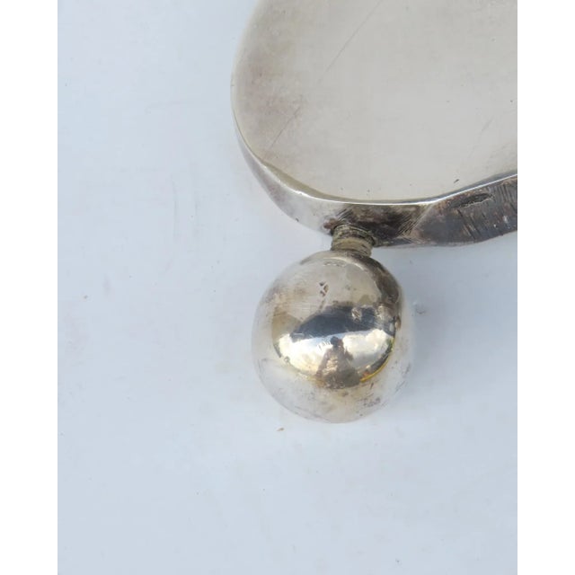 19th Pair of wonderful bronze pricket sticks elegant shape with ball feet. 25 tall 7 1/2" wide at the base