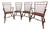 Vintage Birdcage Windsor Dining Chairs Attributed to Nichols & Stone Set of 4 For Sale