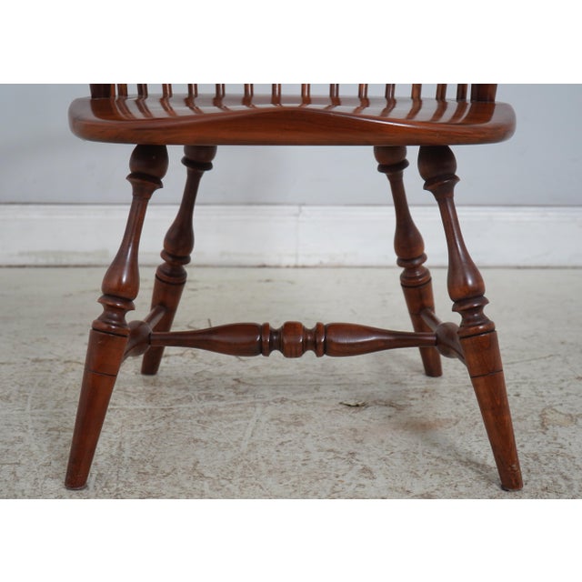 Set of 6 Duckloe Colonial Style Windsor Dining Chairs For Sale - Image 15 of 18