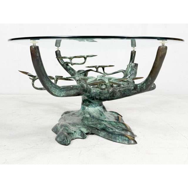 Hollywood Regency Bonsai Coffee Table by Willy Daro, Belgium, 1970s For Sale - Image 17 of 18