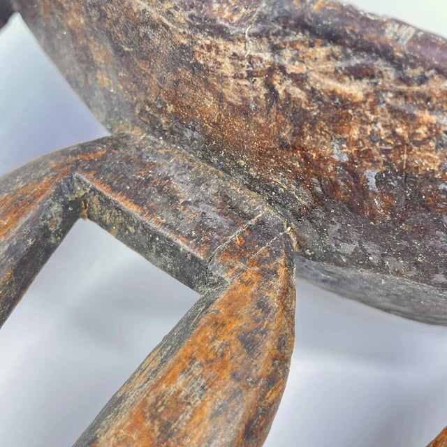 Early 20th Century Wooden Headrest Ethiopia For Sale - Image 9 of 9