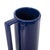 2020s Bella Sapphire Blue Tall Ceramic Pitcher For Sale - Image 5 of 11