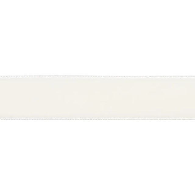Sample - Schumacher Velvet Tape Medium in Ivory For Sale