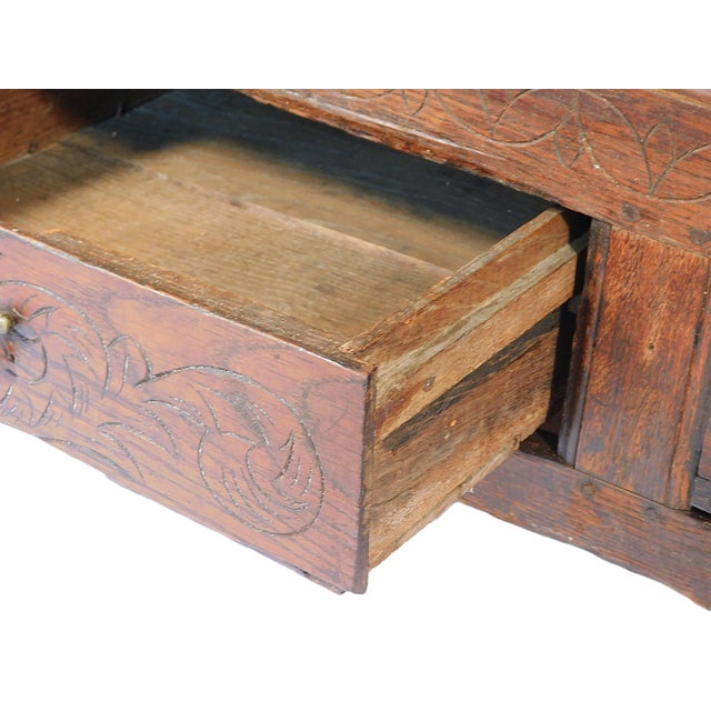 American Pilgrims Chest, C. 1690-1720 For Sale - Image 3 of 9