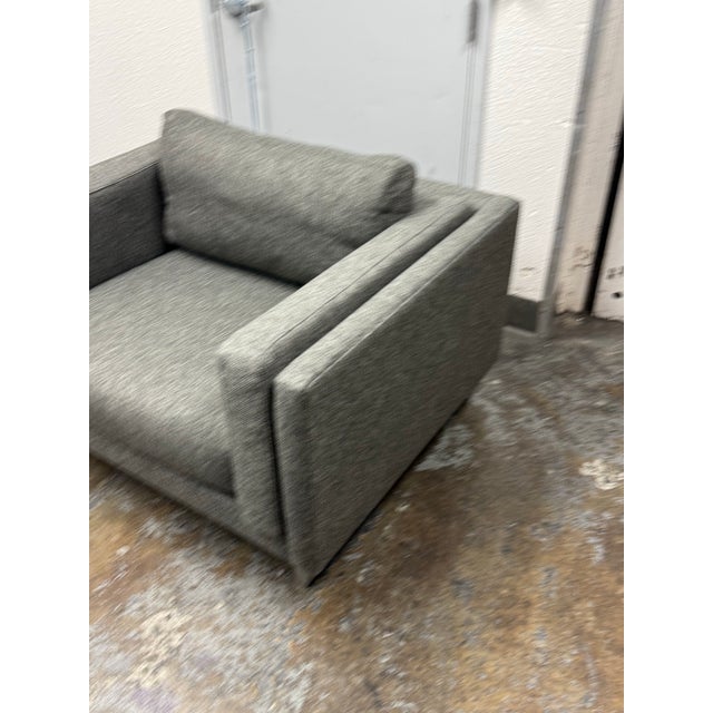 Textile Room & Board Cade Armchair For Sale - Image 7 of 12