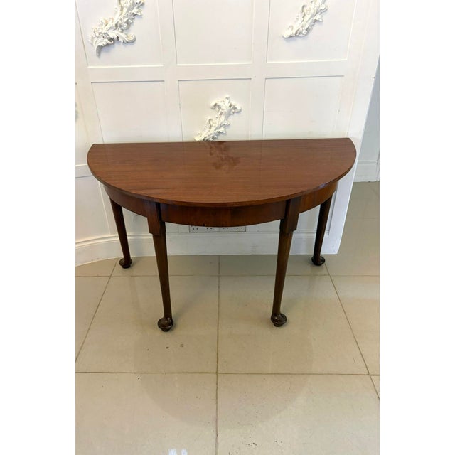 Antique Georgian Figured Mahogany Metamorphic Dining Table, 1780s For Sale - Image 13 of 18