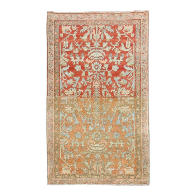 Antique Zabihi Collection Persian Malayer Scatter Rug For Sale