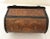 Rustic Vintage Mid Century Embossed Leather Jewelry Box For Sale - Image 3 of 6