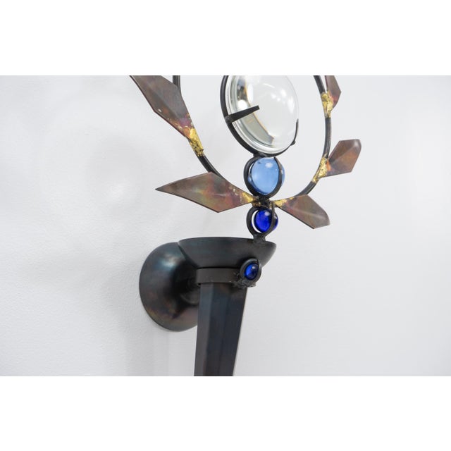 Gray Vintage Olympia Wall Sconce by Mark Brazier-Jones, 1990s For Sale - Image 8 of 12