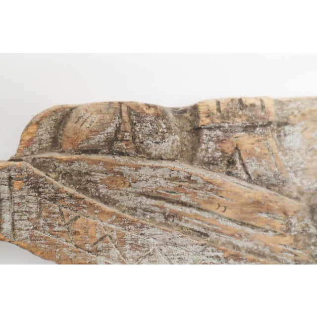 End of a Sicilian Horse-Drawn Carriage with Fighting Teeth Half-Relief, 1850 For Sale - Image 3 of 7