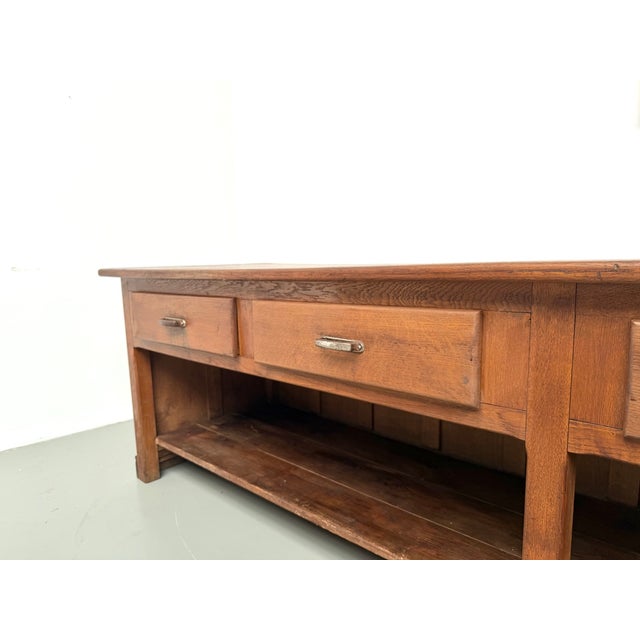 Vintage Oak Trade Counter, 1920s For Sale - Image 11 of 18