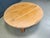 Brown Large Brutalist Round Tripod Wooden Coffee Table, 1960s For Sale - Image 8 of 15