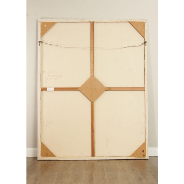 Contemporary Gina Fiedel Contemporary Oil Painting, 'Climbing Smoke' For Sale - Image 3 of 12