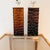 Amber-Brown Textured Wavy Glass Table Lamps in the Mid-Century Modern Taste - A Pair For Sale - Image 9 of 9