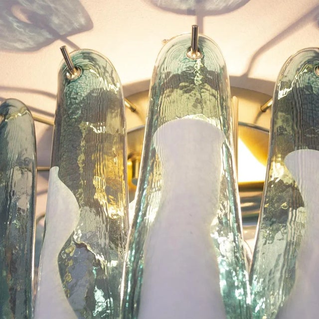 Ceiling Light in Muarno Glass, Italy, 1990s For Sale - Image 9 of 12