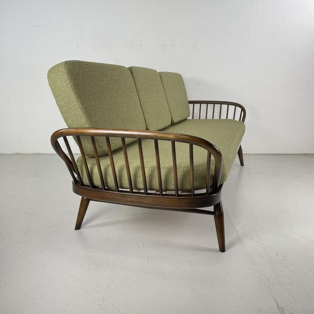 Olive Green Sofa by Lucian Ercolani for Ercol, 1960s For Sale - Image 6 of 13